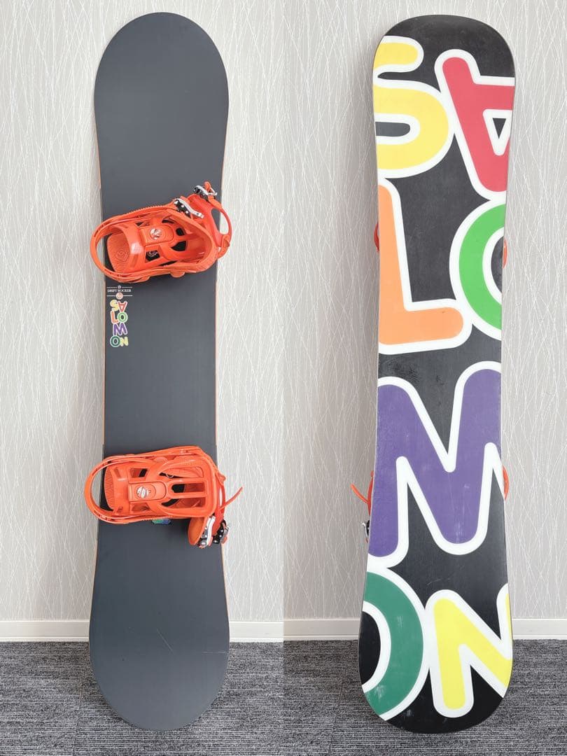 29超豪華❗️サロモン 初心者 スノーボードセット★スノボ148cm+ビン付