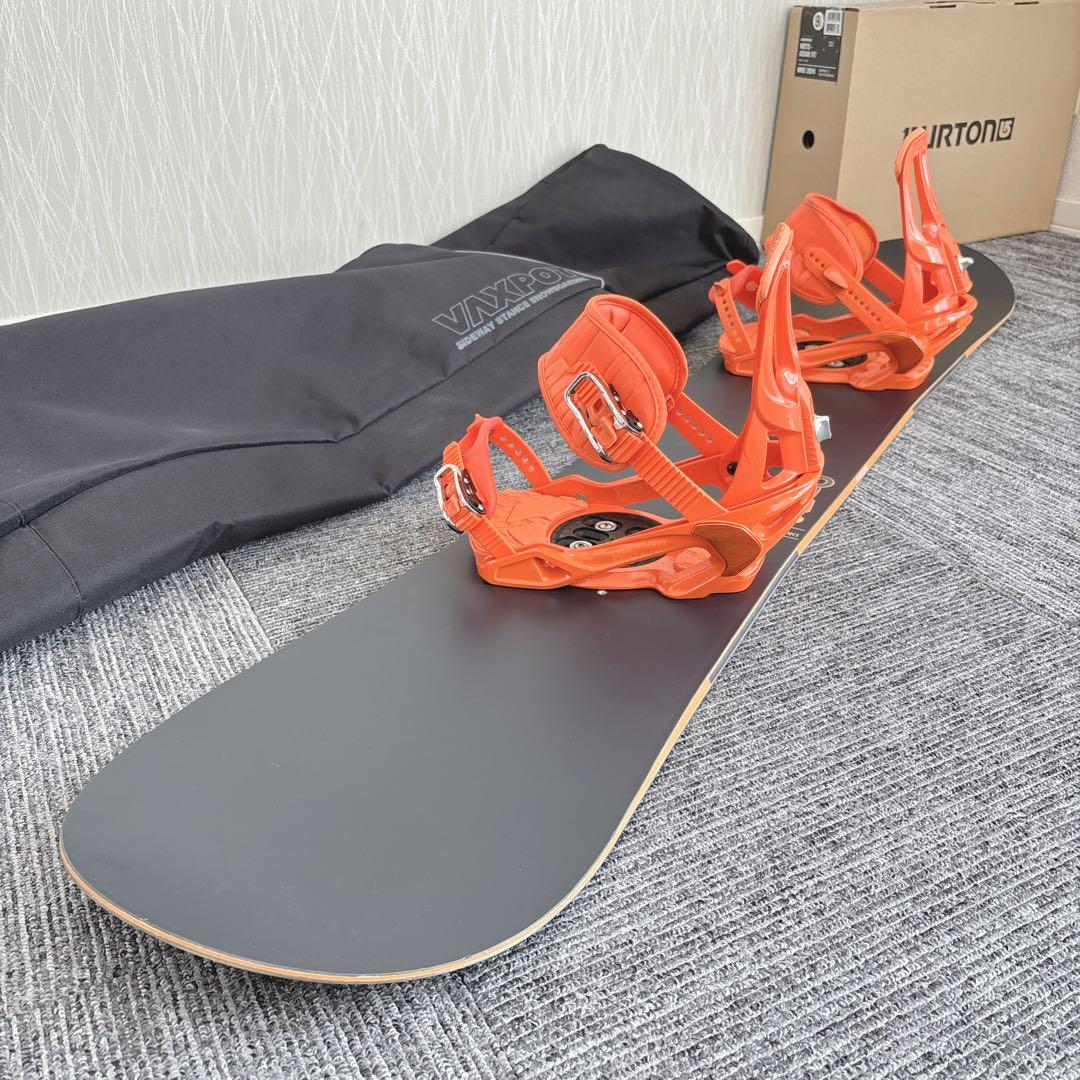 29超豪華❗️サロモン 初心者 スノーボードセット★スノボ148cm+ビン付