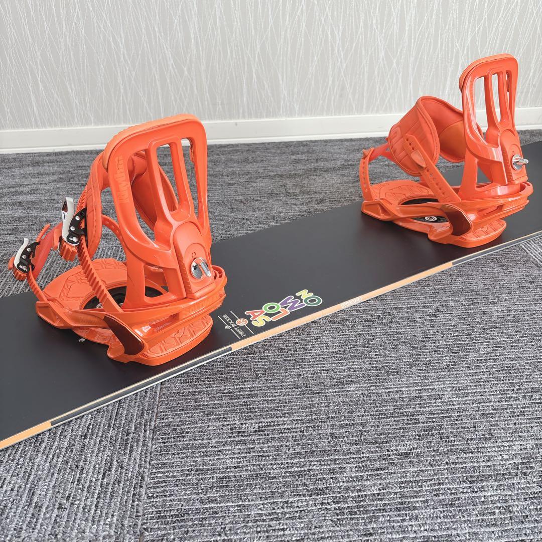 29超豪華❗️サロモン 初心者 スノーボードセット★スノボ148cm+ビン付