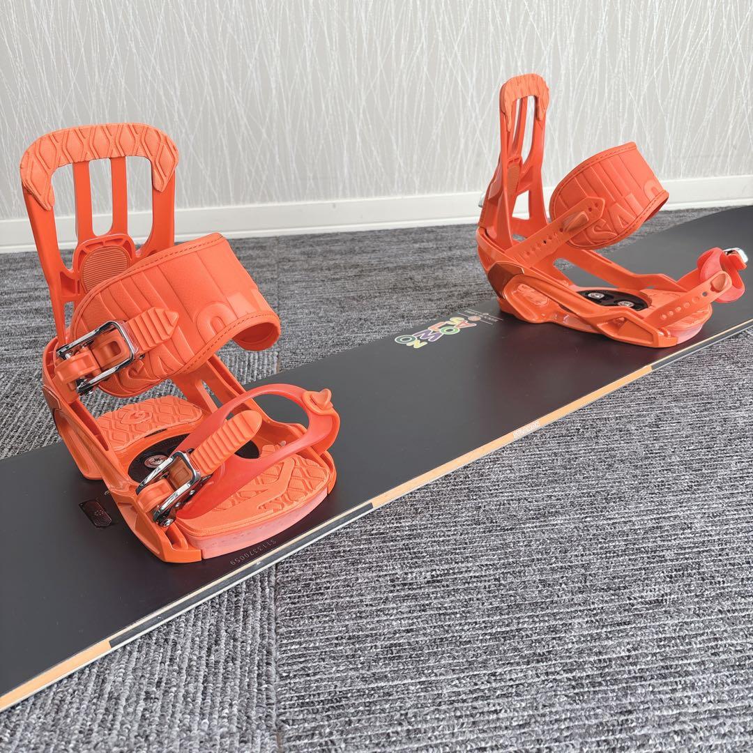 29超豪華❗️サロモン 初心者 スノーボードセット★スノボ148cm+ビン付