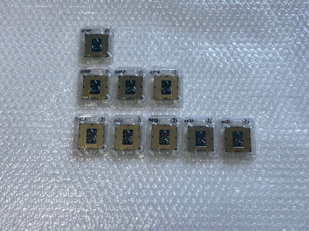 CPU COREi5 6500/5個 4590/3個 4570/1個 ジャンク