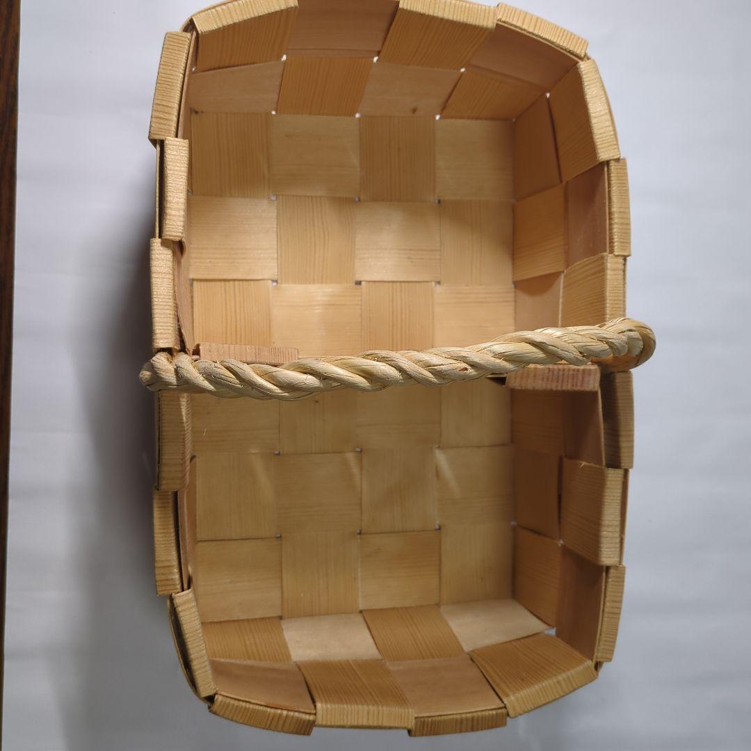 エストニア　長方形バスケット #カゴアミドリ #北欧