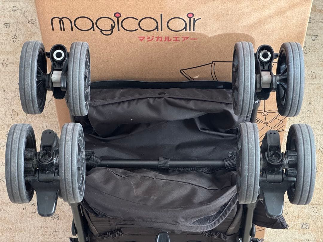 アップリカ／マジカルエアークッションAC／グレー