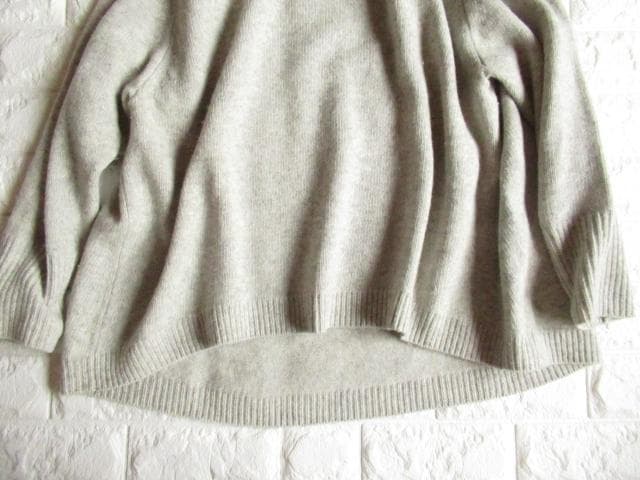 プラージュ 上質 カシミヤ ブレンド 抜け感 こなれ オーバーサイズ ニット