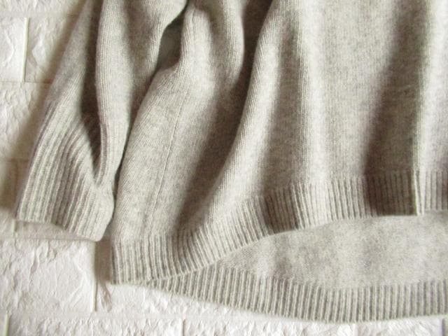 プラージュ 上質 カシミヤ ブレンド 抜け感 こなれ オーバーサイズ ニット