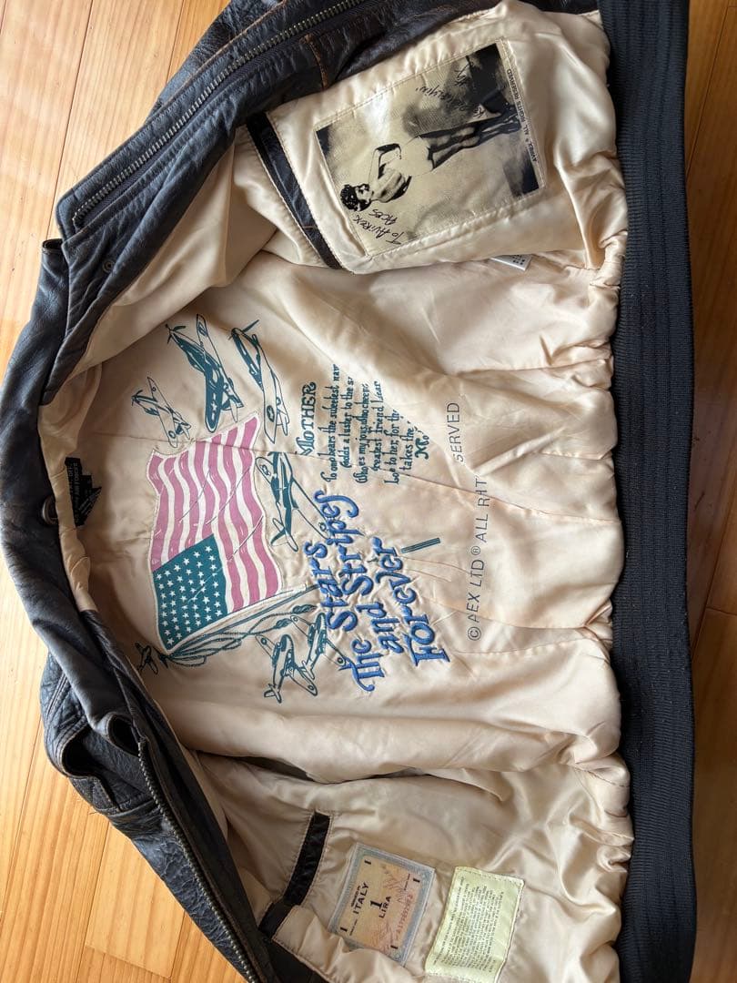 AVIREX A-2フライトジャケット