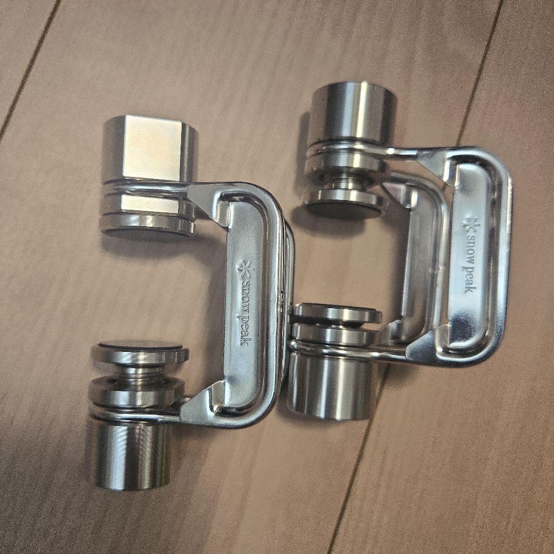 スノーピーク テーブルトップアーキテクト クランプ 中古　２個セット