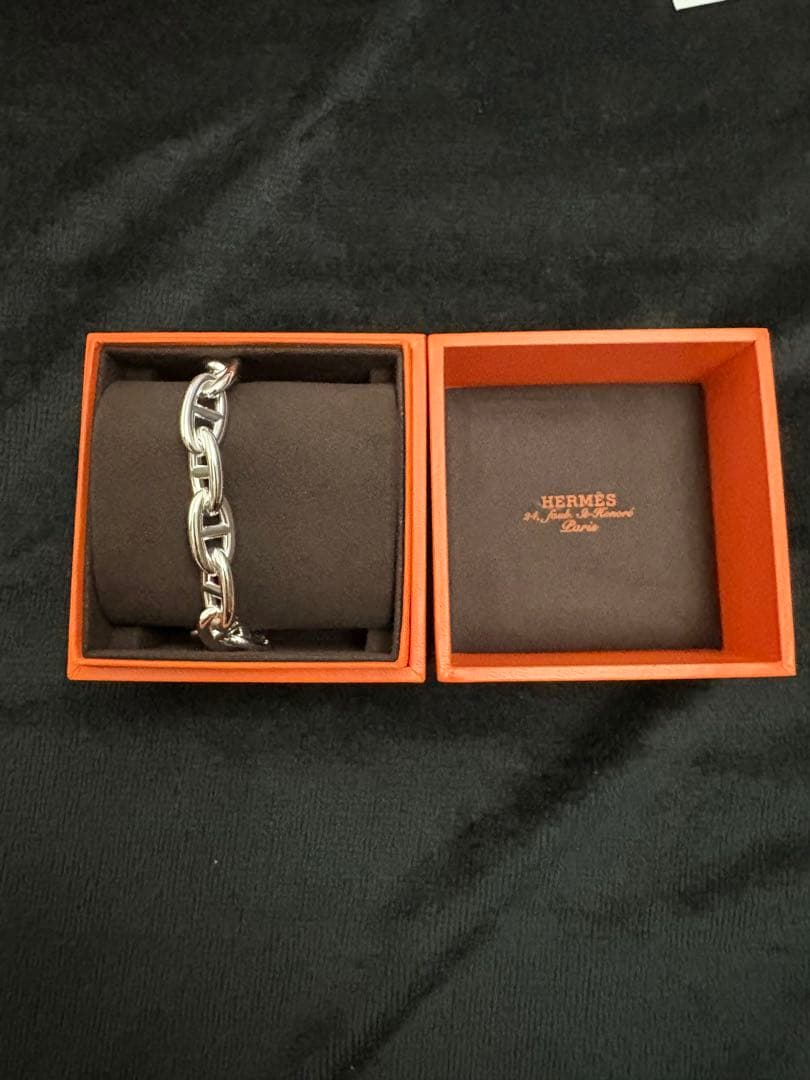 新品未使用HERMES エルメス シェーヌダンクル GM 14コマブレスレット