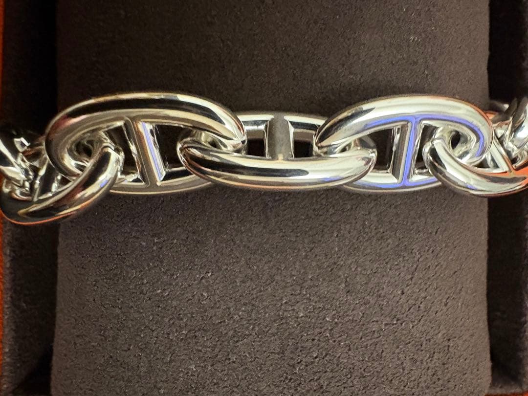 新品未使用HERMES エルメス シェーヌダンクル GM 14コマブレスレット