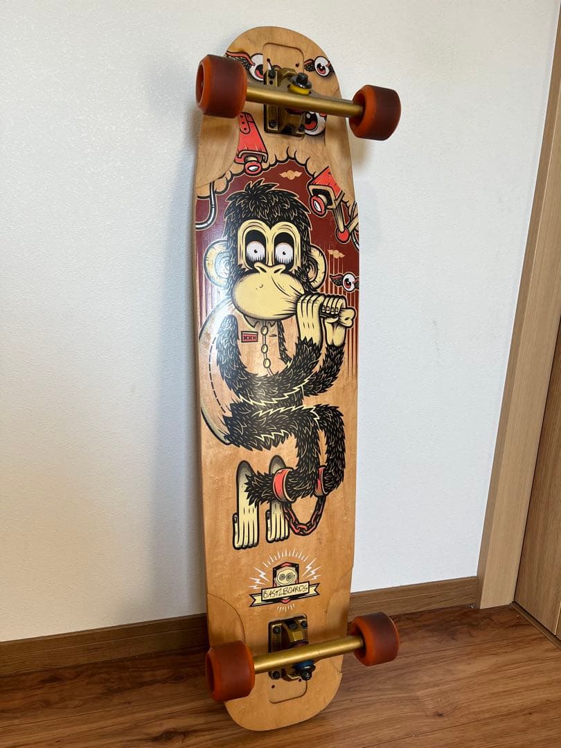 ダウンヒル　スケートボード コンプリート　ブッシュゴムのおまけ付き