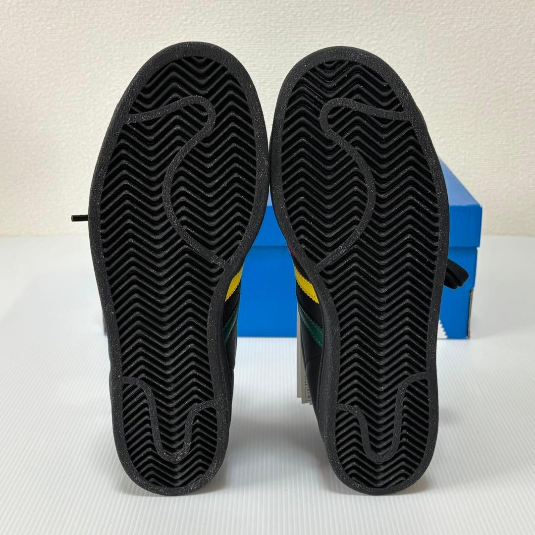 新品未使用　26㎝ アディダス　adidas スーパースター　ラスタブラック