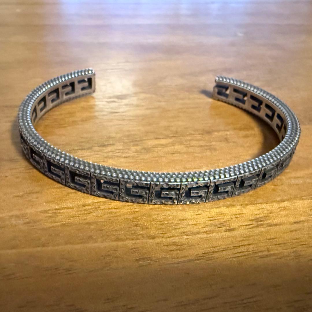 GUCCI バングル　インターロッキング　アラベスク　スクエアG ブレスレット