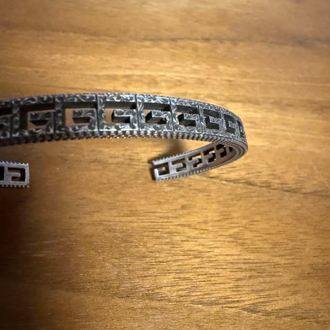 GUCCI バングル　インターロッキング　アラベスク　スクエアG ブレスレット