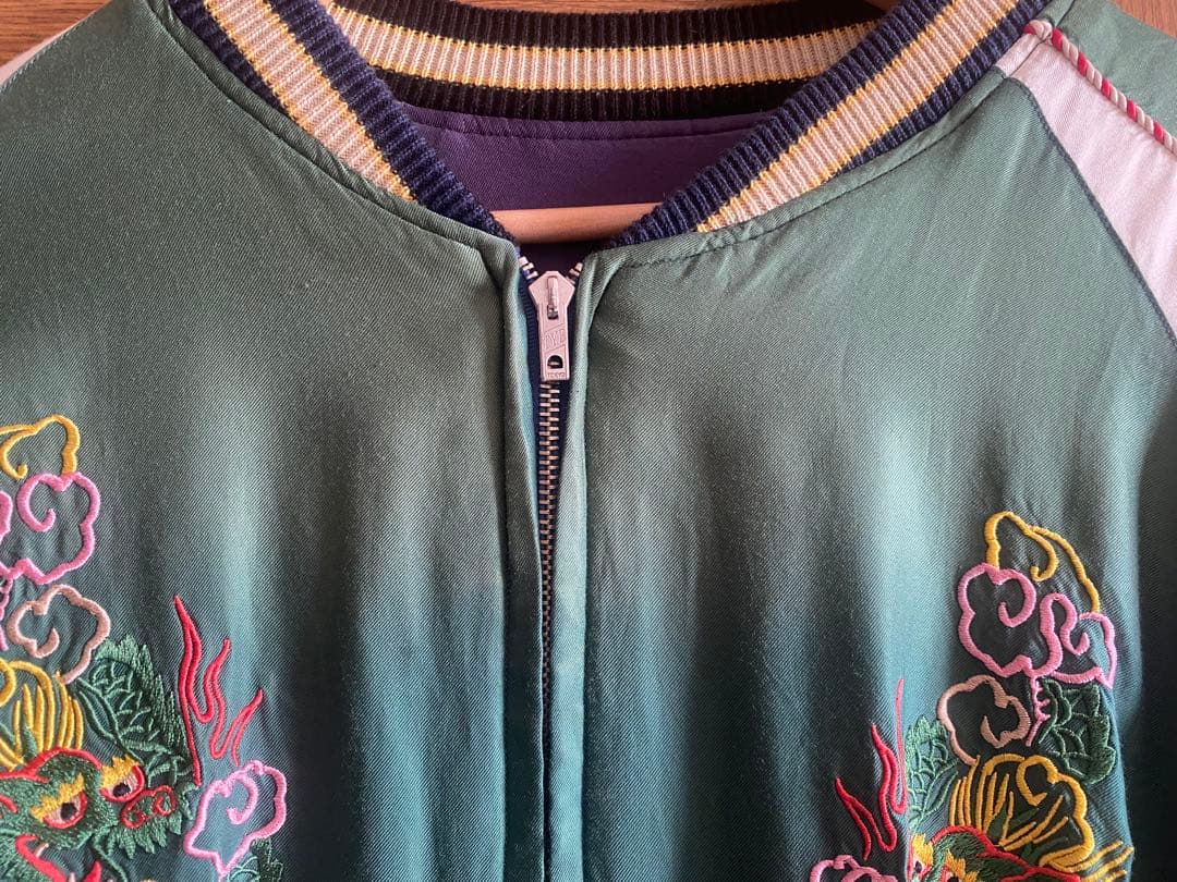 ビームス　テーラー東洋　スカジャン　リバーシブル