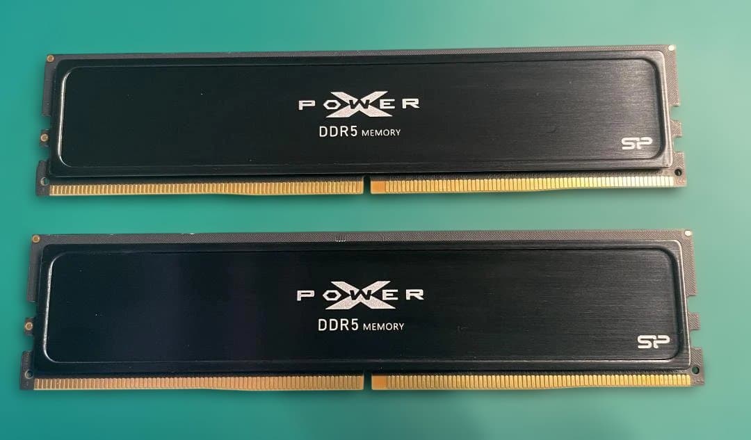 【動作品】Silicon Power DDR5 64GB (2x32GB)