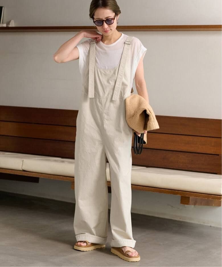 FRAMeWORK コンパクトウェザーサロペット