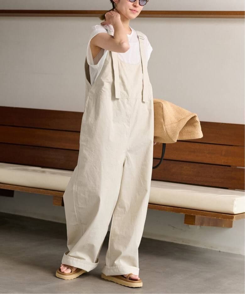 FRAMeWORK コンパクトウェザーサロペット