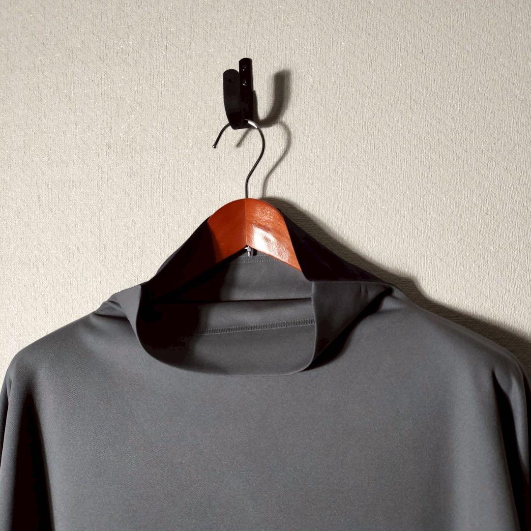 アイムメンイッセイミヤケ タートルネック 長袖カットソー ラグラン ポリエステル