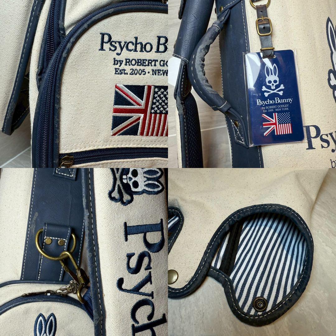 【新品・訳アリ】サイコバニー　帆布　キャディバッグ