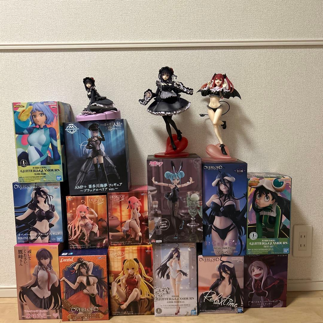美少女 プライズ フィギュア 17点 セット バニー 水着