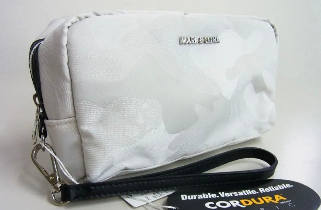 ▲値下げ済　MARK & LONA マークアンドロナ　カモフラ　ラウンドバッグ