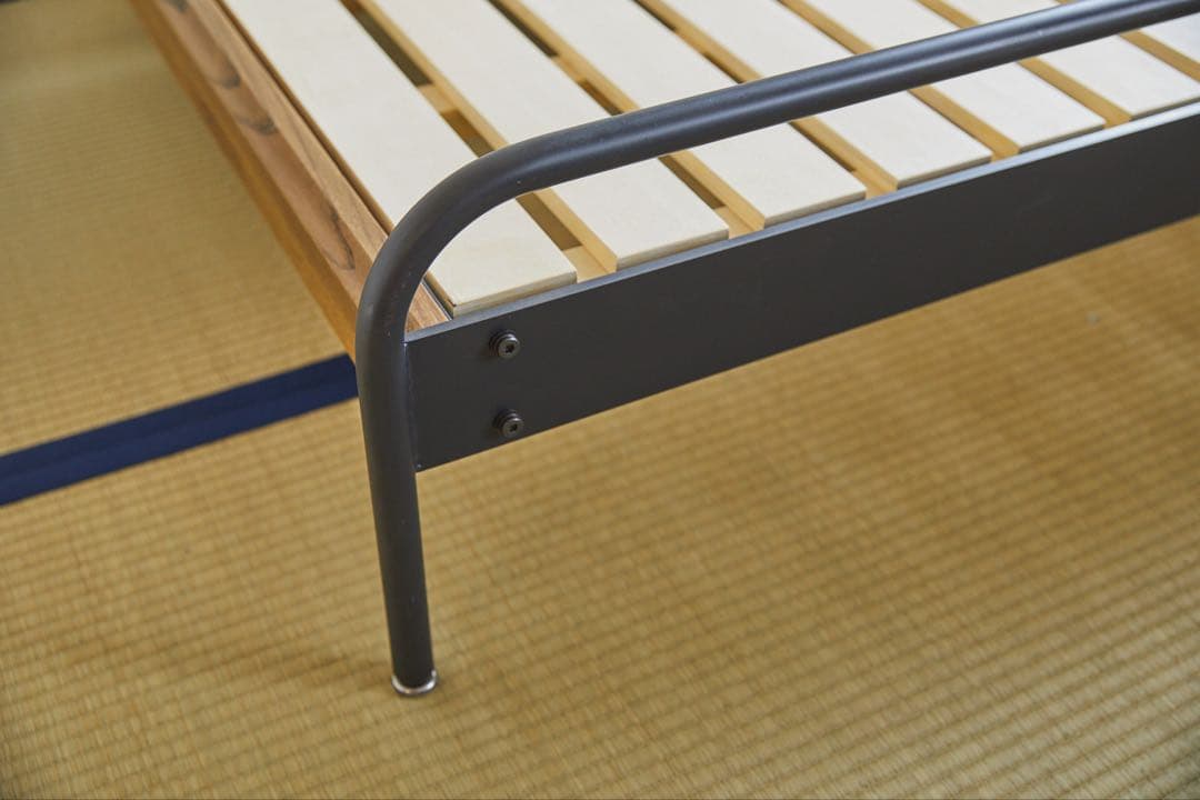 ブラック　ジャーナルスタンダードファニチャー サンクベッド　ダブル