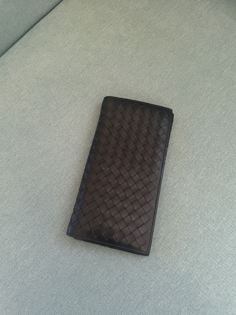 【美品】Bottega Veneta 長財布 ブラック