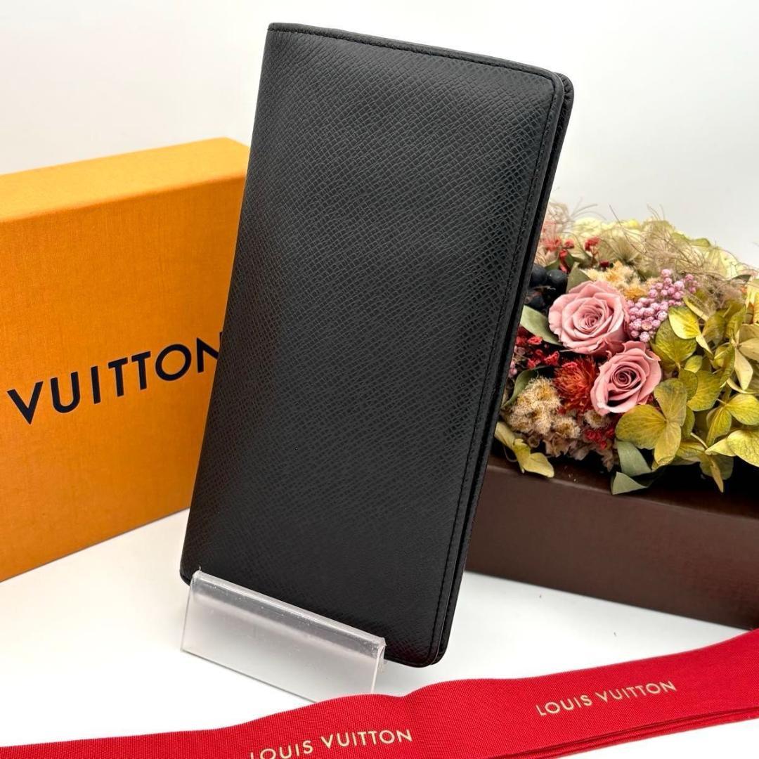 いちじく様　ルイヴィトン タイガ ポルトフォイユ ブラザ 財布 ブラック 黒