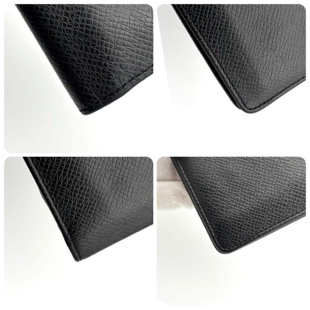 いちじく様　ルイヴィトン タイガ ポルトフォイユ ブラザ 財布 ブラック 黒