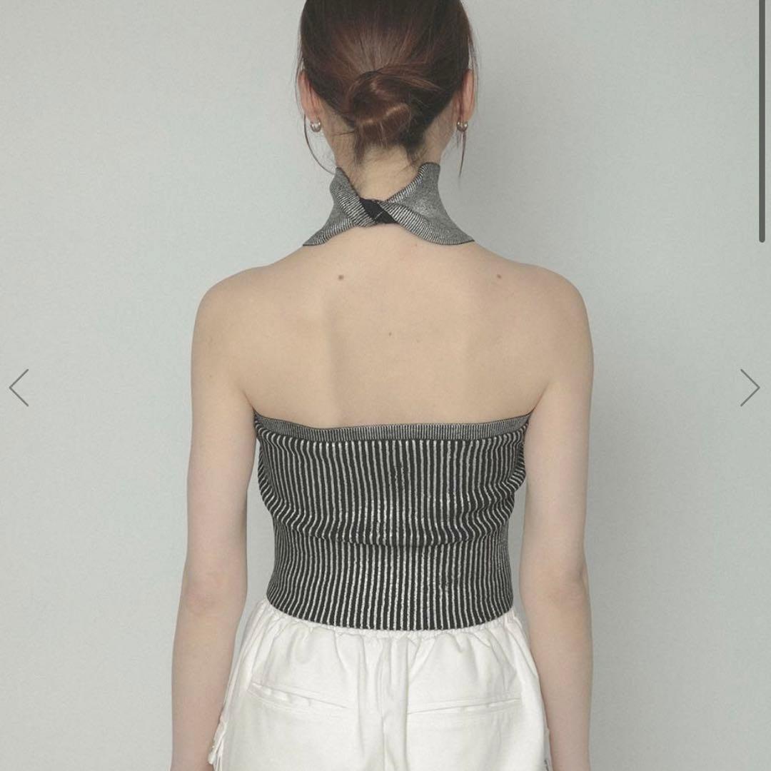 N♡　meltthelady \"llic tops\" black