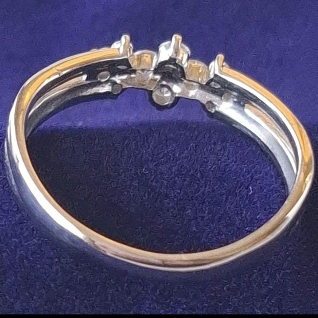 新品仕上済♥️プラチナダイヤ✨花がお好きな方✨可愛い