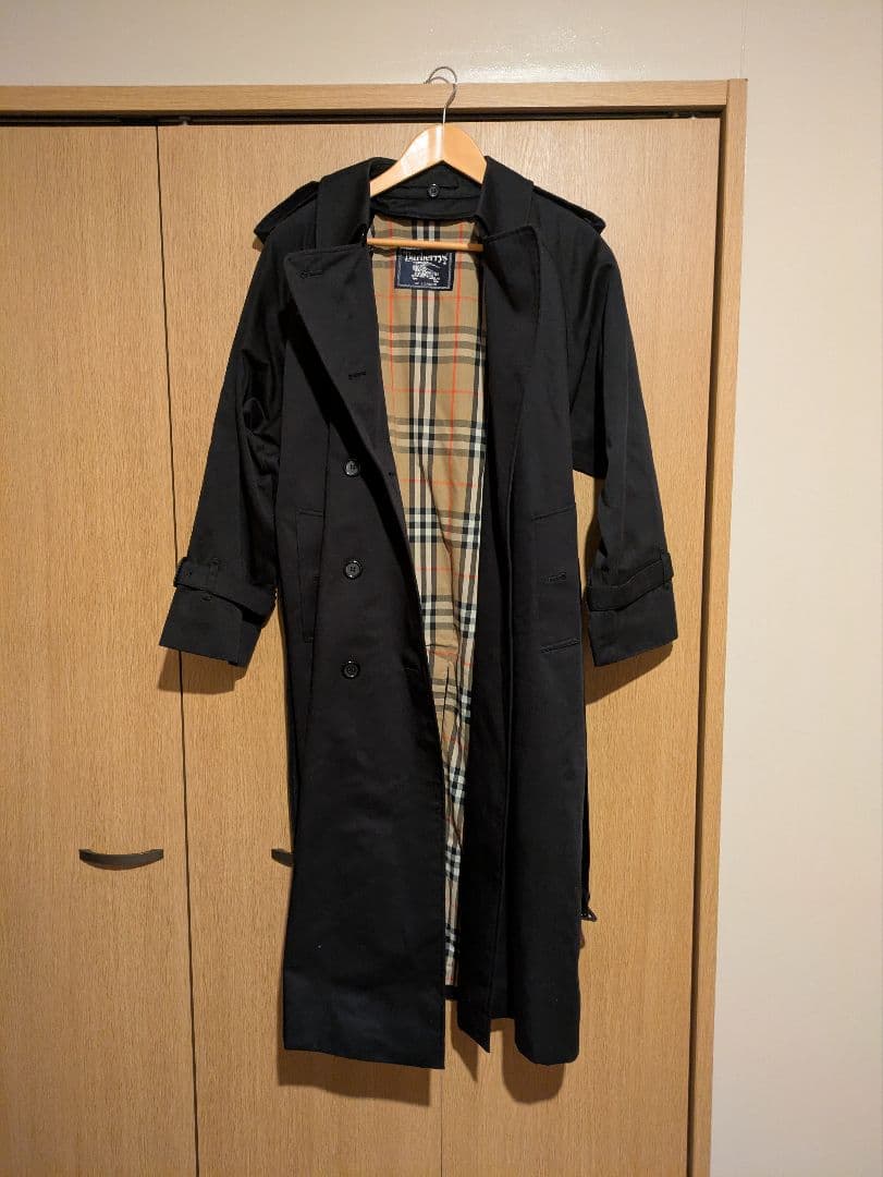 Burberrys バーバリー ブラック トレンチコート ライナー付