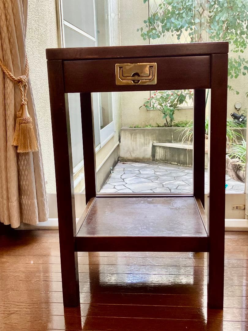 domani カリモク家具　サイドテーブル