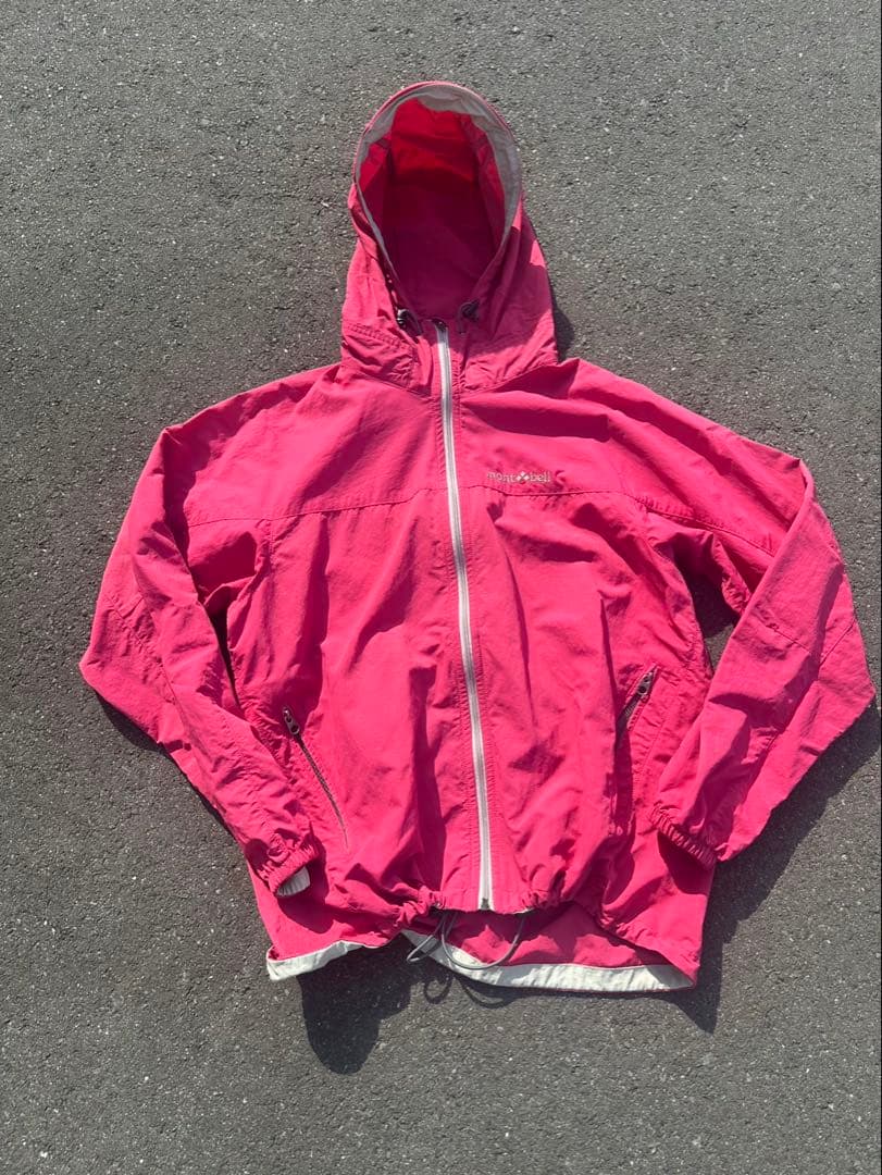 montbell light shell jacket y2k ドローコード短丈