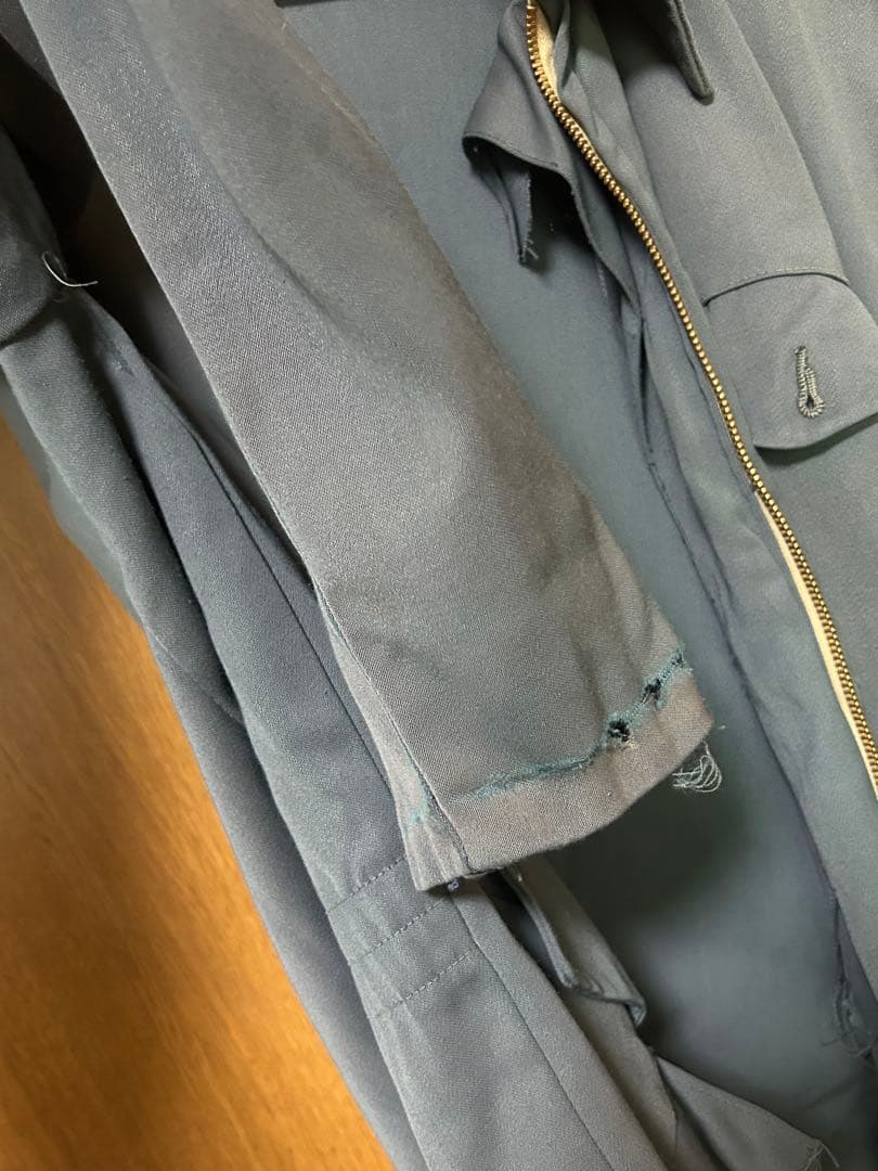へ*ん様 50s 60s rayon gabardine jacket 襤褸