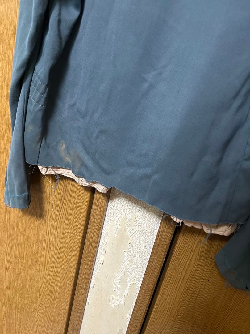 へ*ん様 50s 60s rayon gabardine jacket 襤褸