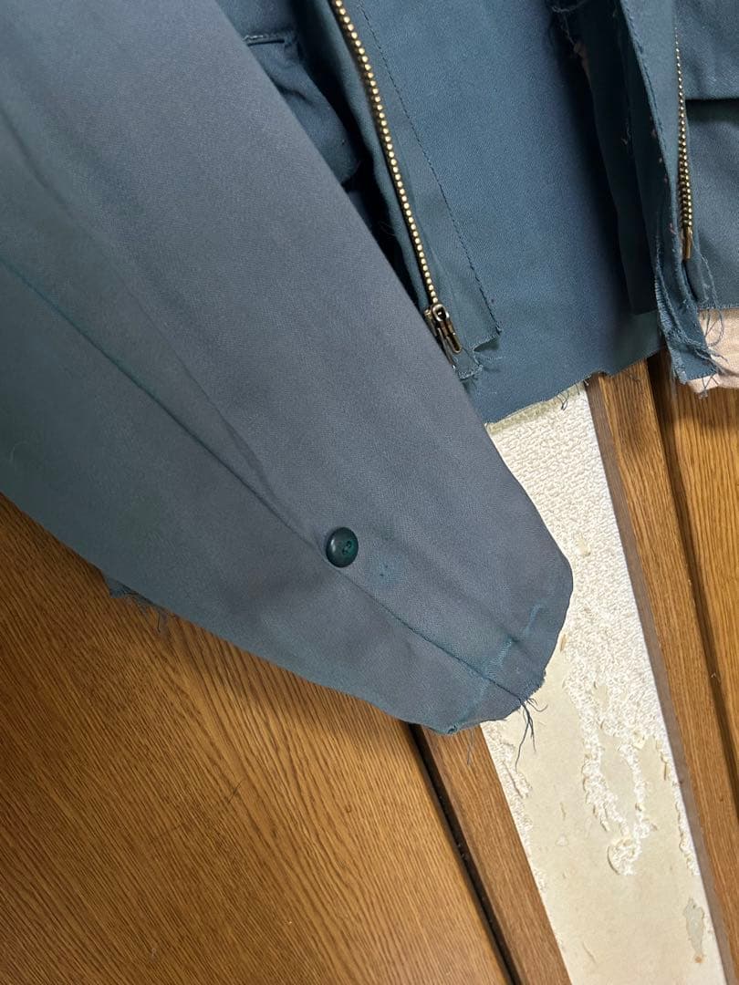 へ*ん様 50s 60s rayon gabardine jacket 襤褸
