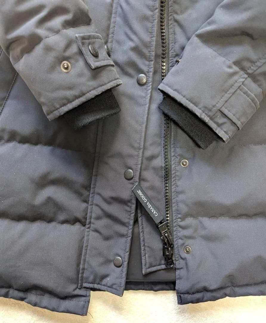 カナダグース❄️　ダウン　3802LA　シェルバーン　Sサイズ　レディース　紺