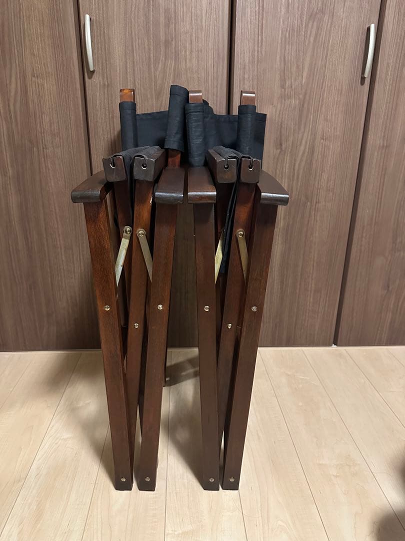 ディレクターズチェア 2脚セット アンティーク ビンテージ