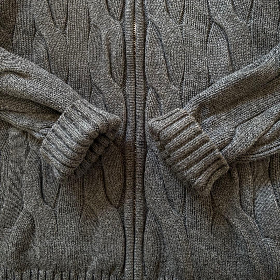 【極美品】ポロ・ラルフローレン 太ケーブル ★人気カラー★ プルオーバー 正規品