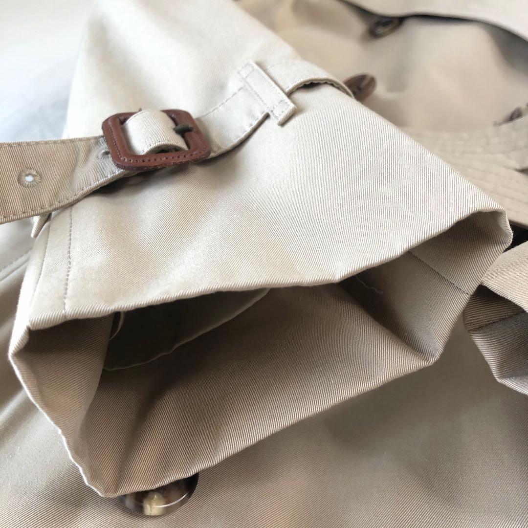 Burberry Londonバーバリーウールライナー付ロングトレンチコート38