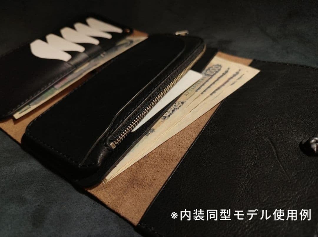 早いもの勝ち！HORWEEN×Virgilio ロングウォレット 三つ折り長財布
