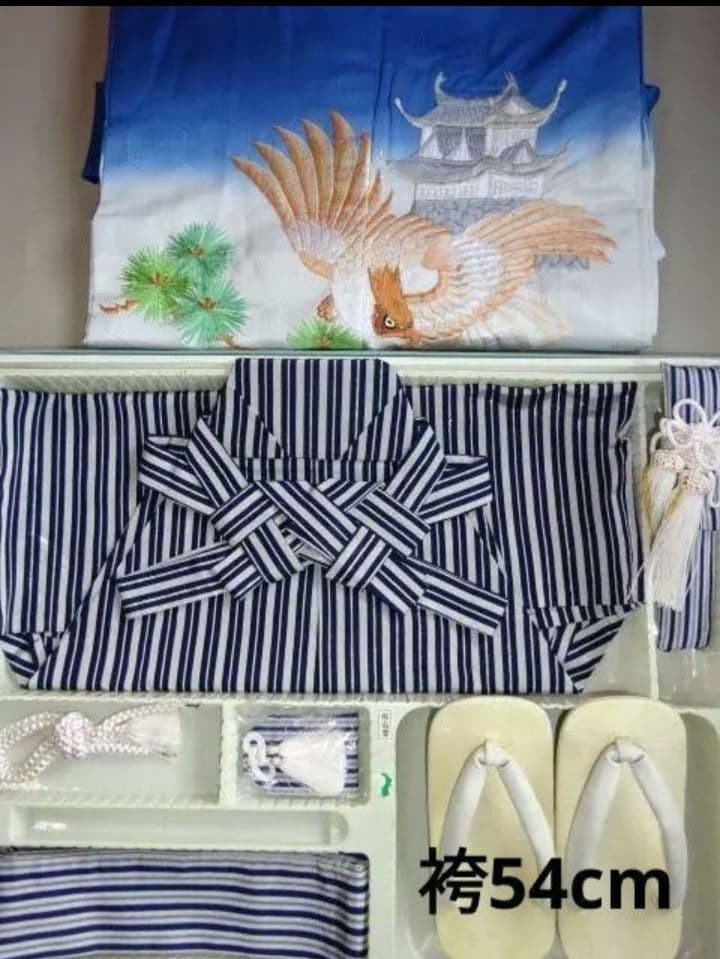 男児七五三詣り袴セット　　紋なし