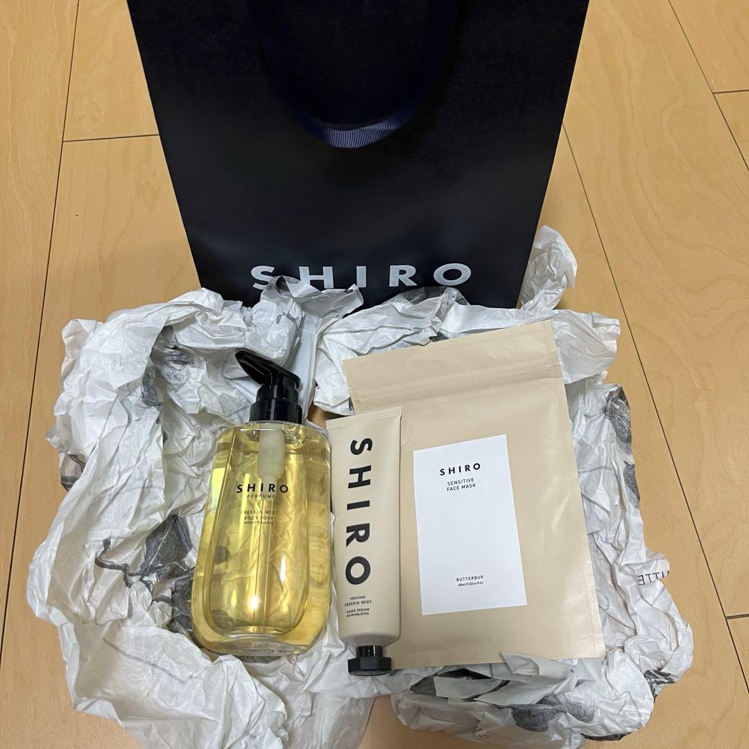 【新品未使用 】SHIRO ハーバルミストボディソープ ハンドクリーム