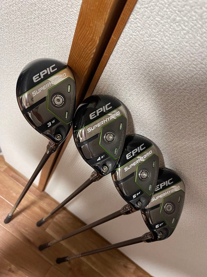 エピックスーパーハイブリッド 4本　アッタスMBHY 75s
