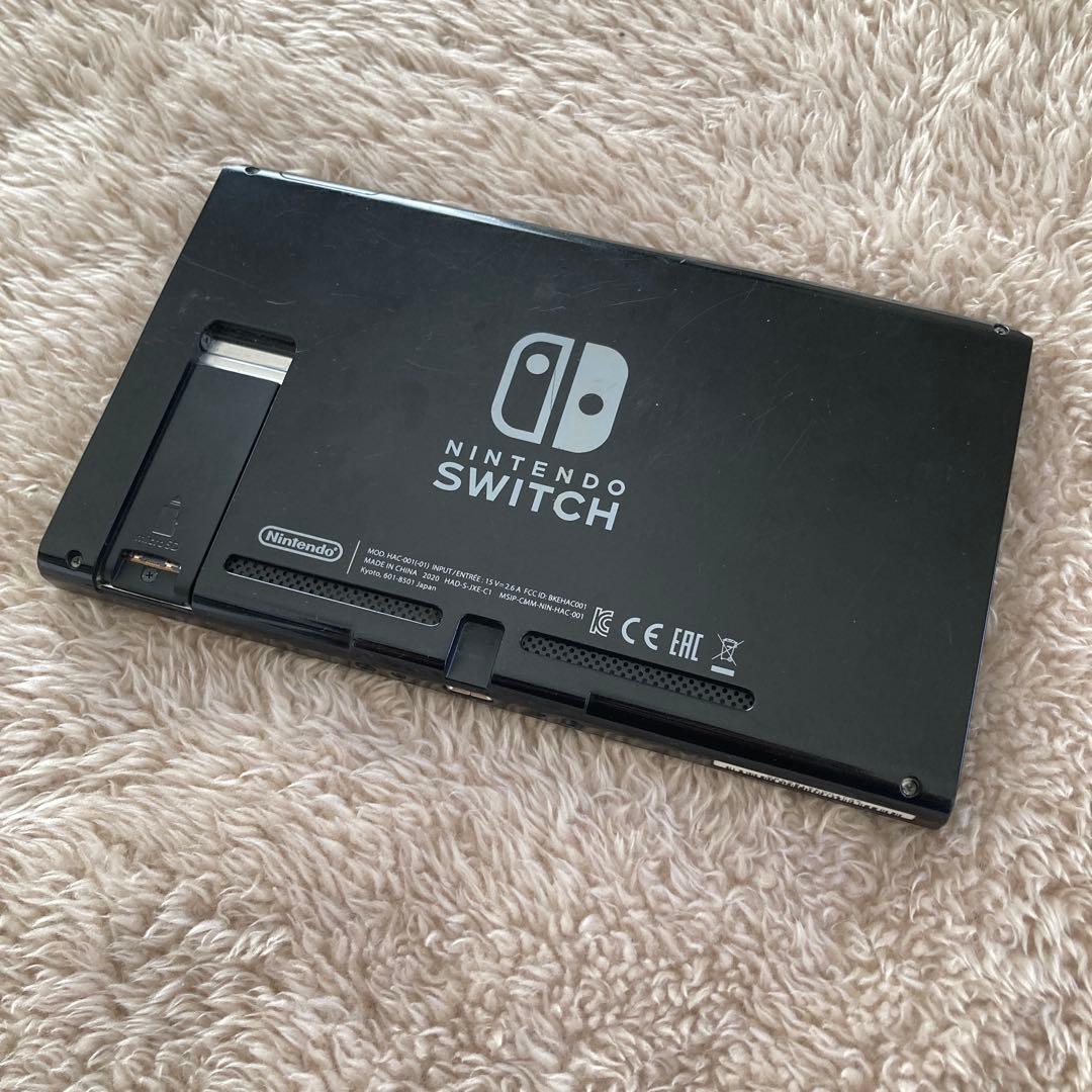【本体のみ③】バッテリー強化 Switch 本体 初期型 【訳あり】