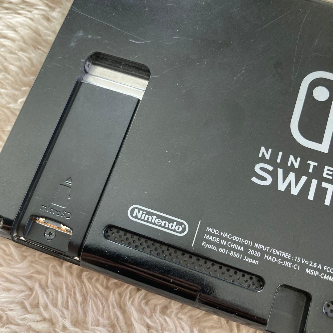 【本体のみ③】バッテリー強化 Switch 本体 初期型 【訳あり】