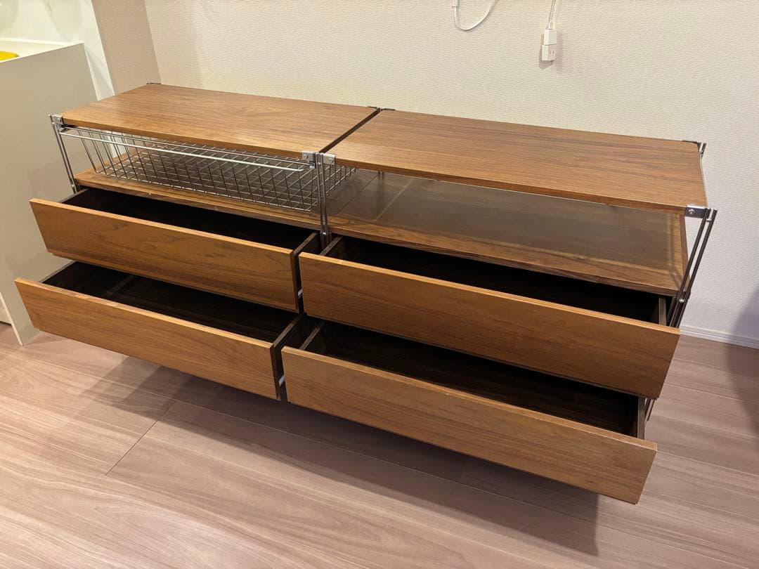 無印良品　スチールユニットシェルフ