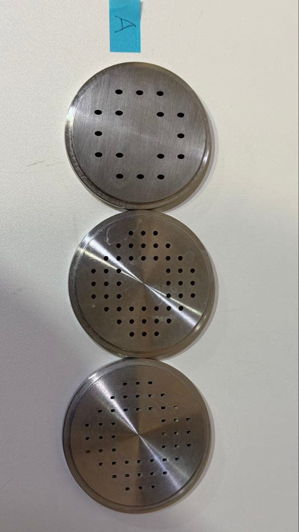 オホーツク物流　生粉打ち名人用絞り出しノズルセットA