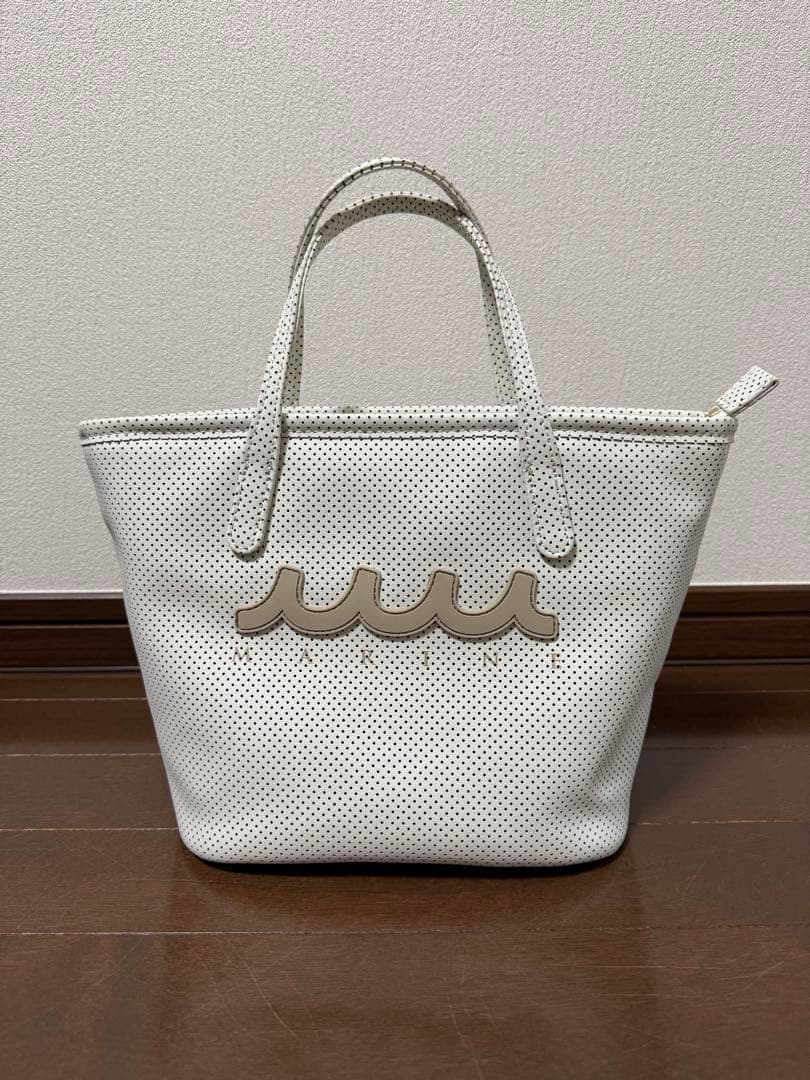 muta パンチング エシカルレザー トートバッグ　未使用